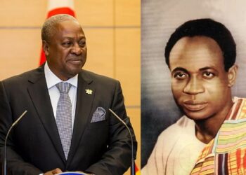 John Mahama celebrates Dr Kwame Nkrumah as sole founder of Ghana