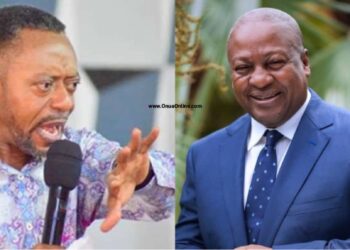 John Mahama Thanks Rev. Owusu-Bempah at NDC Clergy Meeting Ahead of 2024 Elections