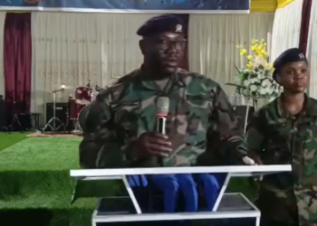 I’ll beat you if you misbehave on election day – Achiase Commanding Officer to Ghanaians