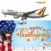 Goldstar Air Celebrates Thanksgiving Day In The United States