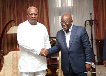 President Akufo-Addo to Host President-Elect John Mahama at Jubilee House on Wednesday