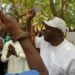 John Mahama votes in Bole-Bamboi; confident of victory