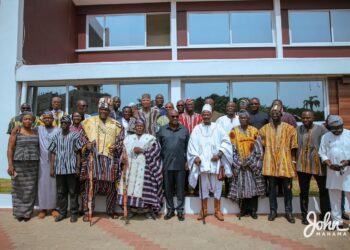 John Mahama Welcomes Delegation of Gonja Chiefs Following Election Victory