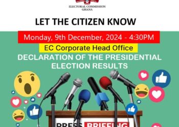 EC to declare 2024 presidential results at 4:30 pm