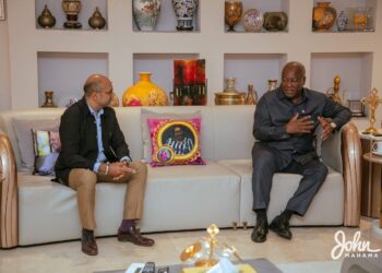 John Mahama Thanks EU Ambassador for Courtesy Call and Kind Words for Vice President-elect
