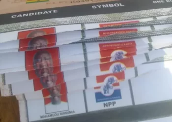 Kintampo South: EC official arrested for tearing off Bawumia’s face from Ballot papers