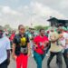 NDC Supporters Flood Tetteh Quarshie for Victory Walk Ahead of Mahama’s Inauguration