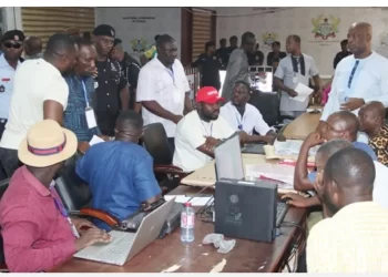 Thugs disrupt seventh attempt of recollation of Ablekuma North election results