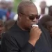 Mahama Pays Glowing Tribute to Lt. Gen. Quainoo at Funeral, Urges Ghanaians to Emulate His Patriotism