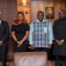 A team from TikTok Pays Courtesy Call on Minister for Communication