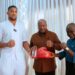 President Mahama Hosts Anthony Joshua and Azumah Nelson at Presidential Villa