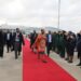 King Mswati III of Eswatini arrives in Ghana for a four-day visit