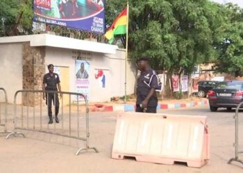 Trotro driver arrested after crashing into wall at Akufo-Addo’s Nima residence