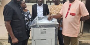 PRINPAG Presidential Hopeful David Tamakloe Donates Printer to Association Secretariat