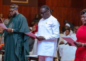 John Mahama swears in Affo-Toffey, Gyakye Quayson, two others as deputy ministers