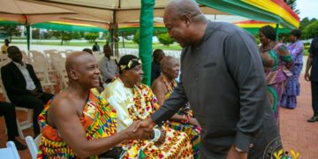 Mahama Commended by Volta Chiefs for Early Engagement, Regional Appointments, and Stabilizing Economy
