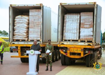 President John Mahama Leads Ghana’s Cocoa Donation to Palestine Amid Gaza Crisis